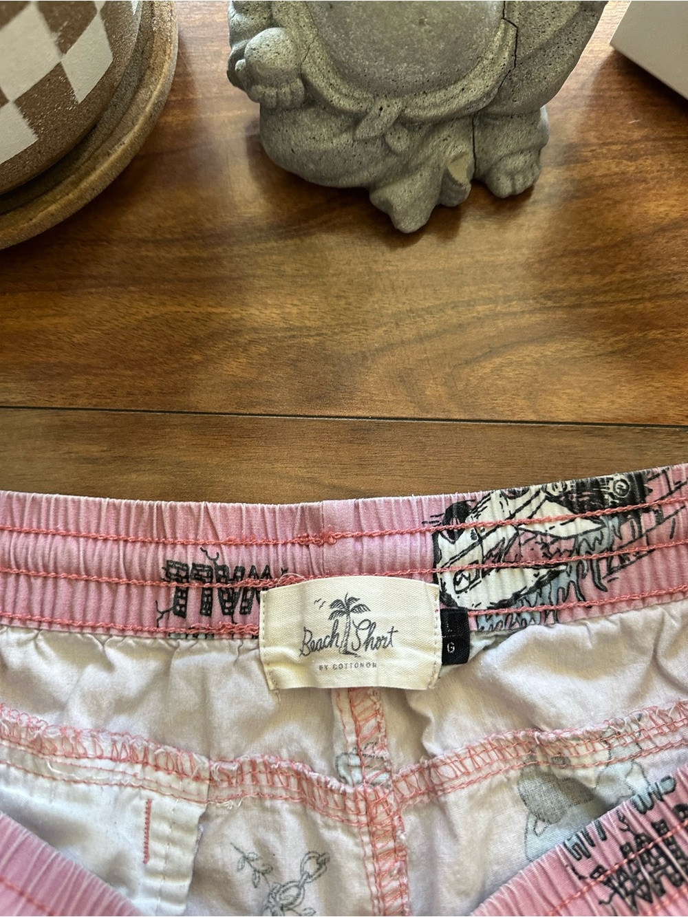 Cotton On Vintage vibe Beach Shorts Men’s Large - Picture 5 of 12